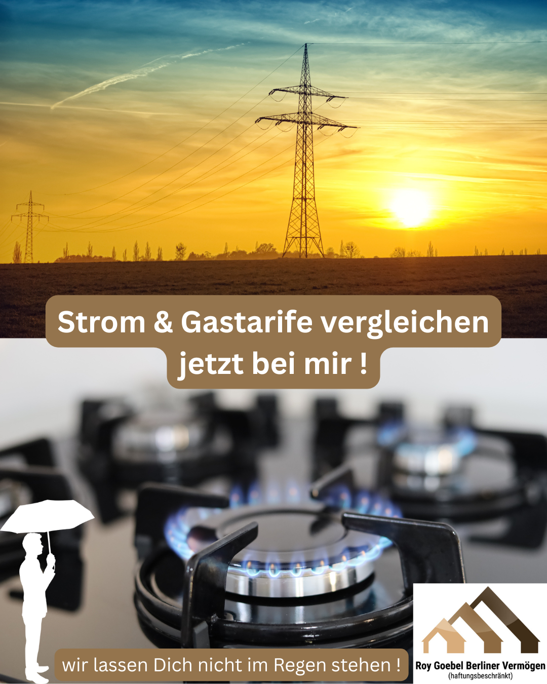 Strom und Gastarife vergleichen